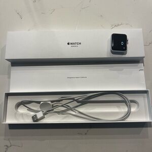 Apple Watch Series 3 - 42mm GPS - Silver Aluminum (w/ Charger, No Watch Band)